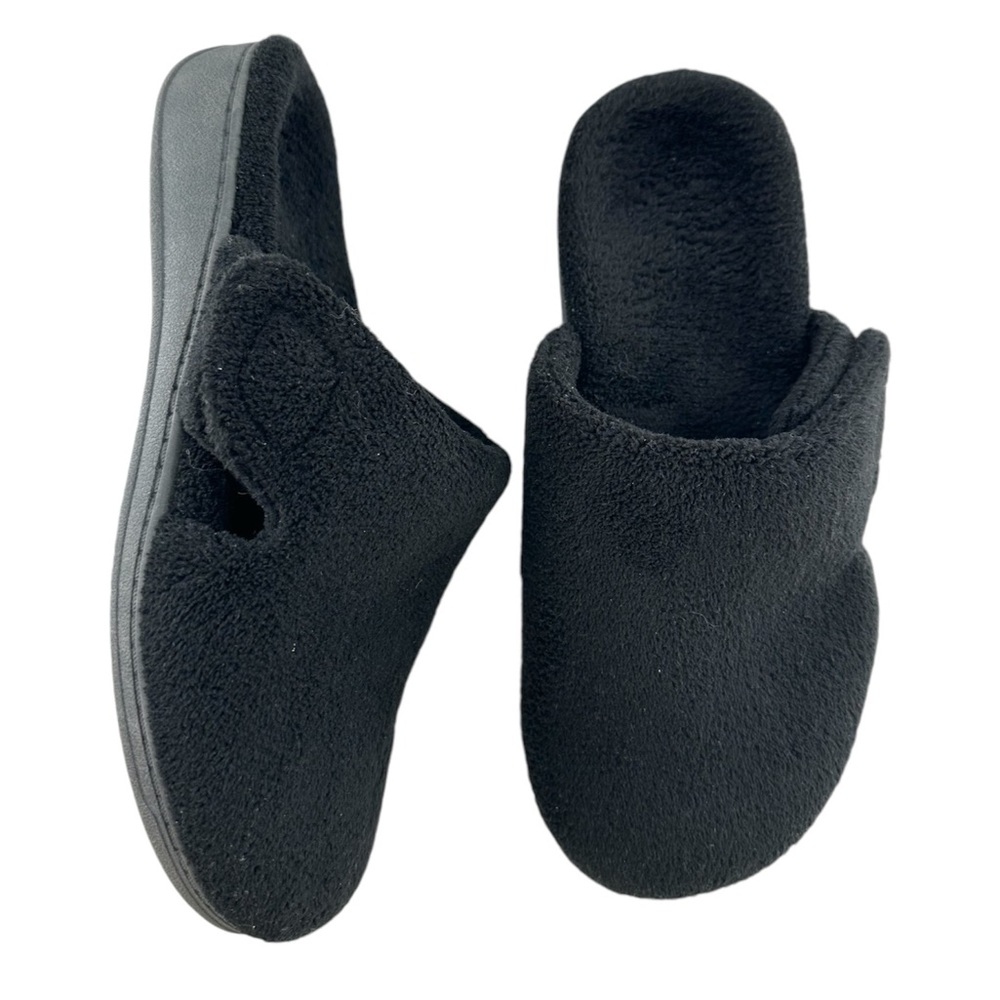 Vionic Black Indulge Gemma Comfort Slippers